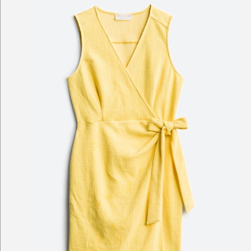 Katie Sturino Faux Wrap Knit Dress